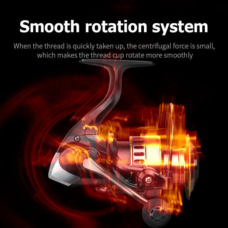 Full metal fishing reel Bangladesh durable spinning reel fishing rod accessory strong metal body smooth line control