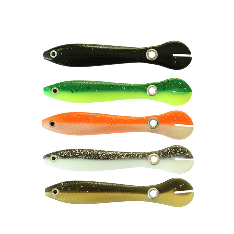 Soft Swimming Fishing Lure with realistic swimming action for bass, trout, pike, and freshwater fishing