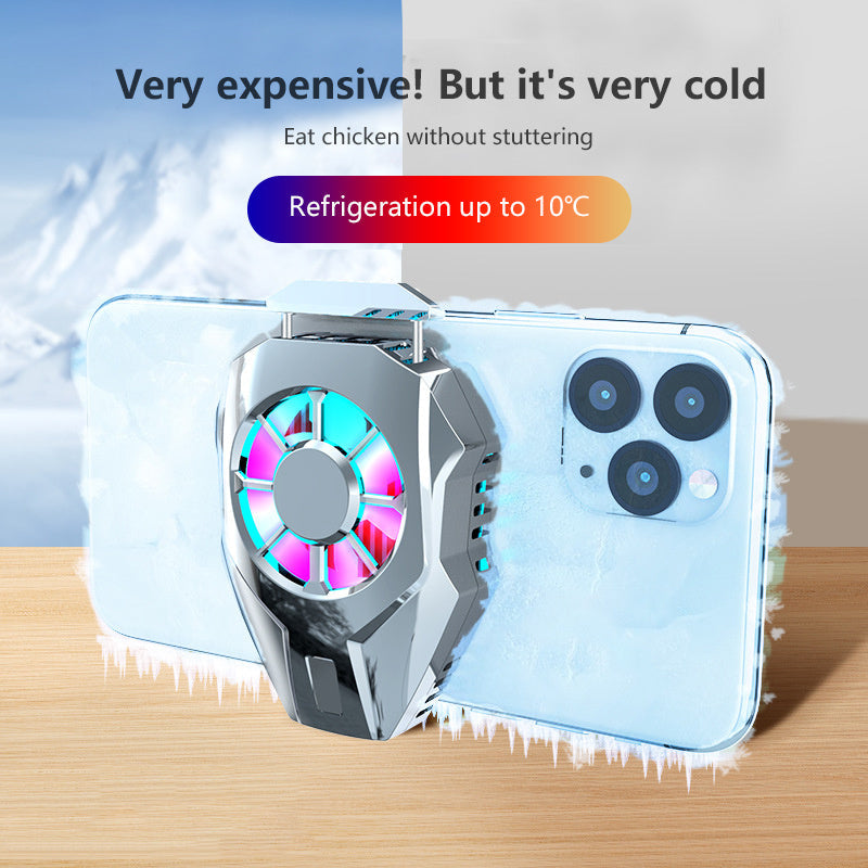 Mini mobile phone cooler Bangladesh smartphone gaming cooling fan clip on heat reduction device
