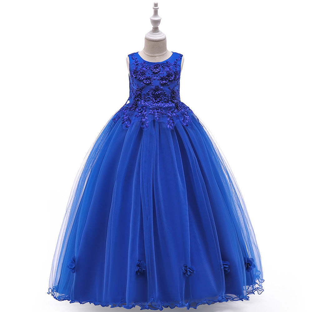 Flower Girl Dress Sleeveless Princess Dress (Available)