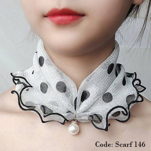 Women Elegant Neck Scarf (Available)