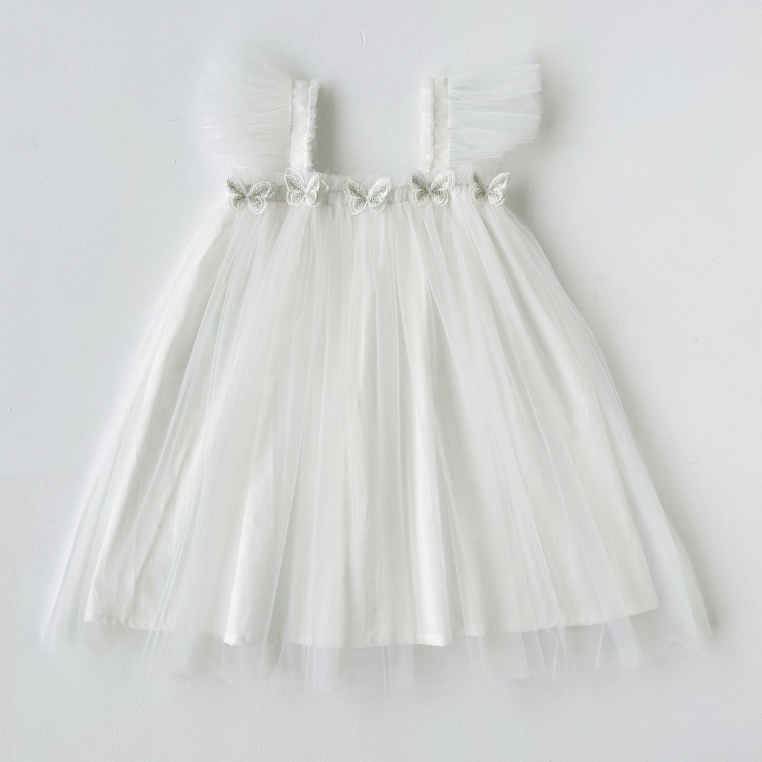 Flounced Sieve Tube Top Main Dress Puffy Birthday