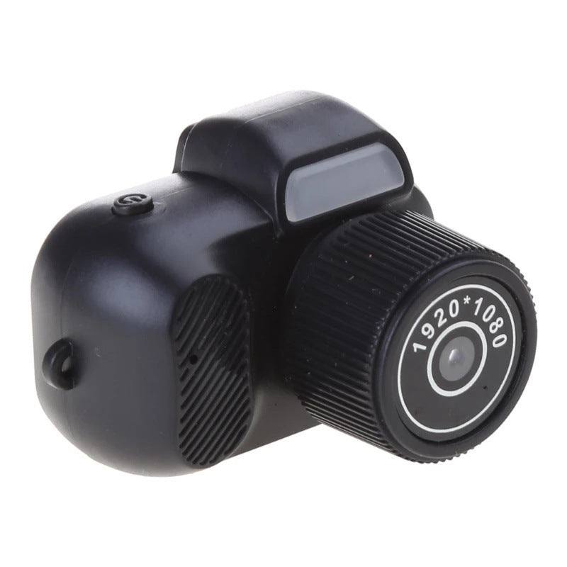 Retro Mini Digital Camera with 1080P HD recording, built-in display screen, and portable vintage design