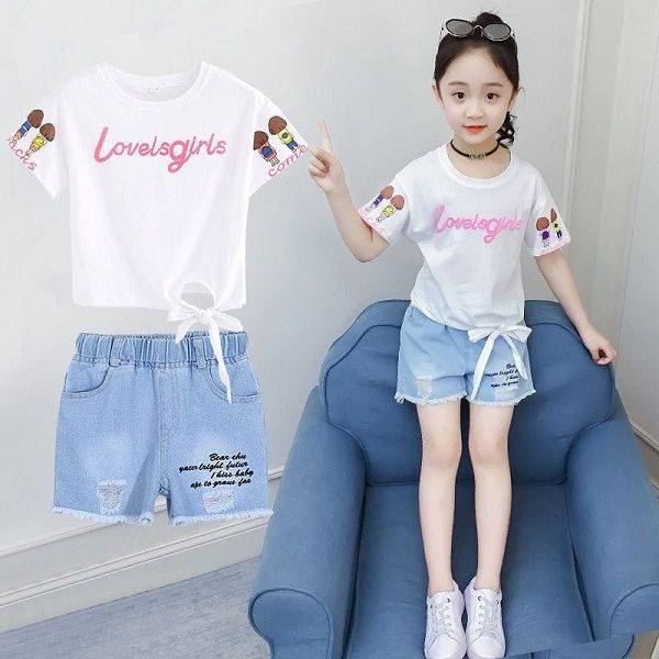 Girls Western Dress Set Bangladesh - Original Imported Stylish Kids Outfit