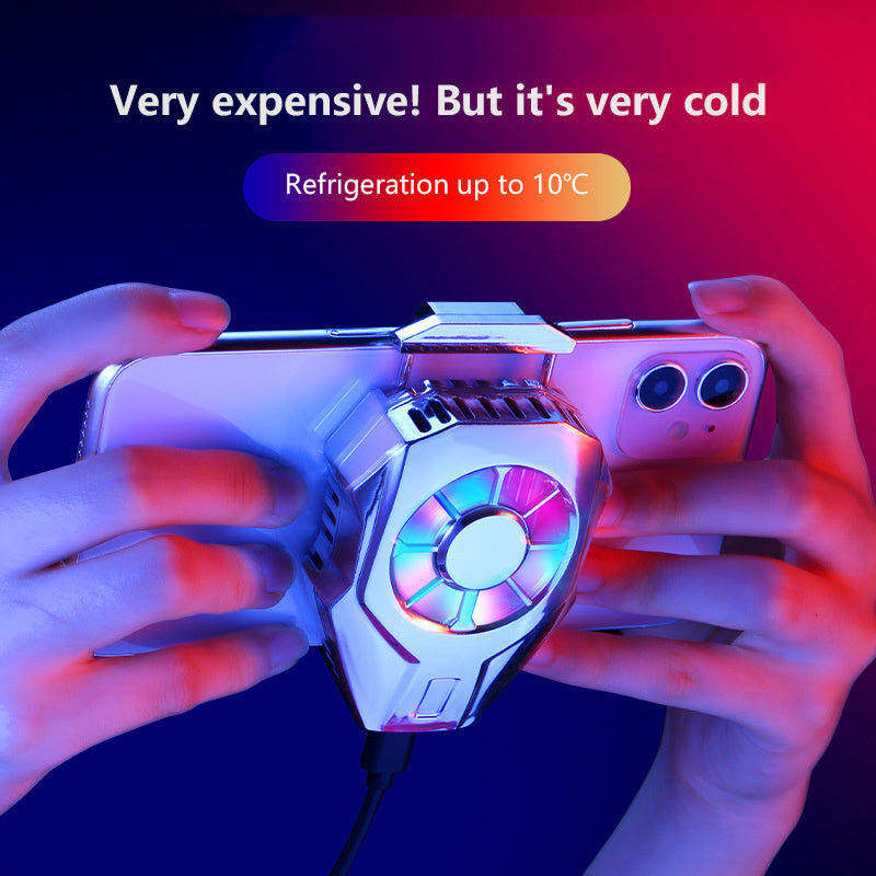 Mini mobile phone cooler Bangladesh smartphone gaming cooling fan clip on heat reduction device