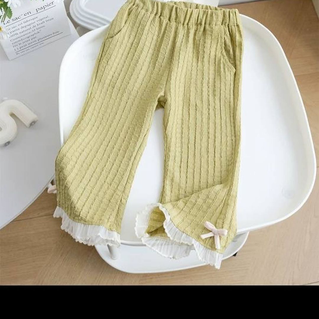 Children Clothing  Autumn Winter Girls Knitted Bottoms Korean Style Woollen Pants Leggings for Children Fashion Pants Girls (Available)