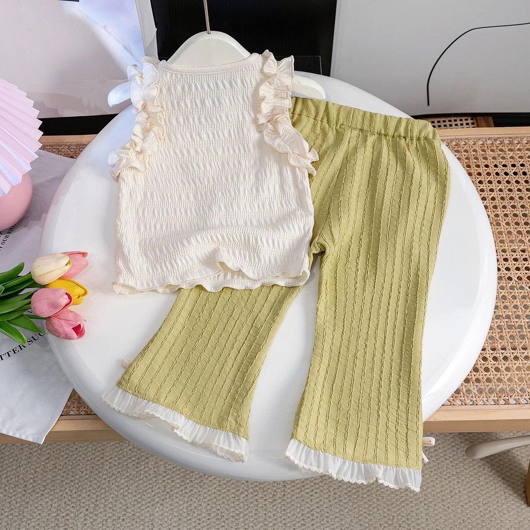 Children Clothing  Autumn Winter Girls Knitted Bottoms Korean Style Woollen Pants Leggings for Children Fashion Pants Girls (Available)