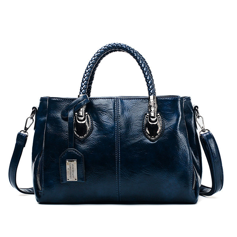 Oil wax leather women bag Bangladesh vintage shoulder crossbody handbag stylish fashion purse