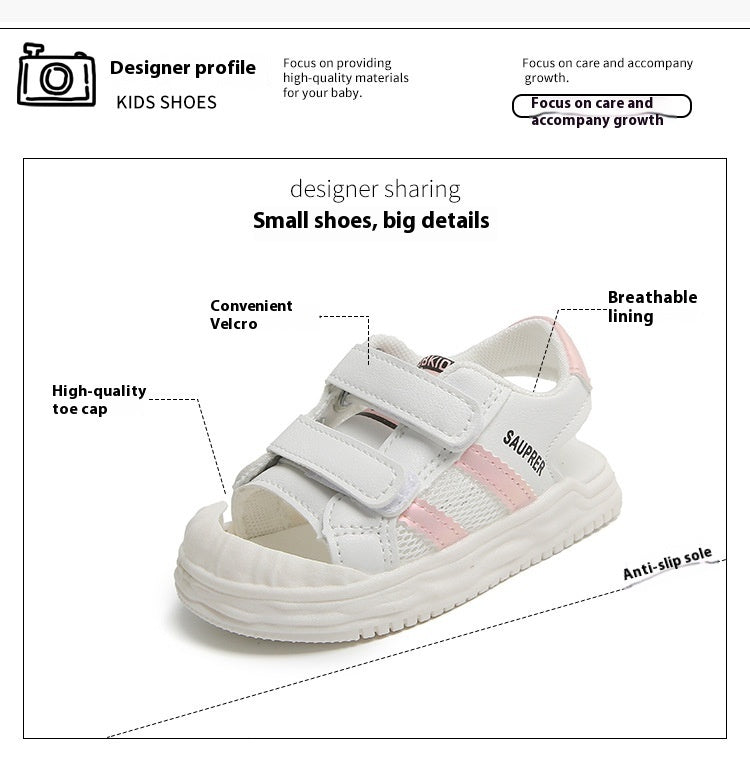 Baby Summer Soft Bottom Sandals (Available)