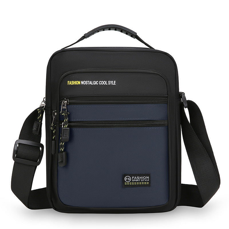 Men's Shoulder Outdoor Leisure Commute Multi-functional Crossbody Bag