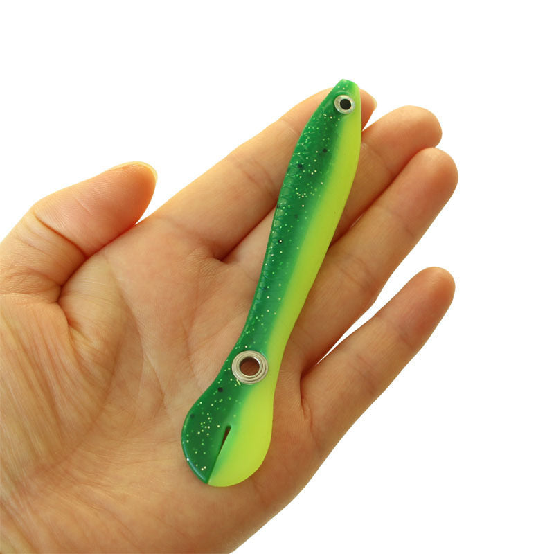 Soft Swimming Fishing Lure with realistic swimming action for bass, trout, pike, and freshwater fishing