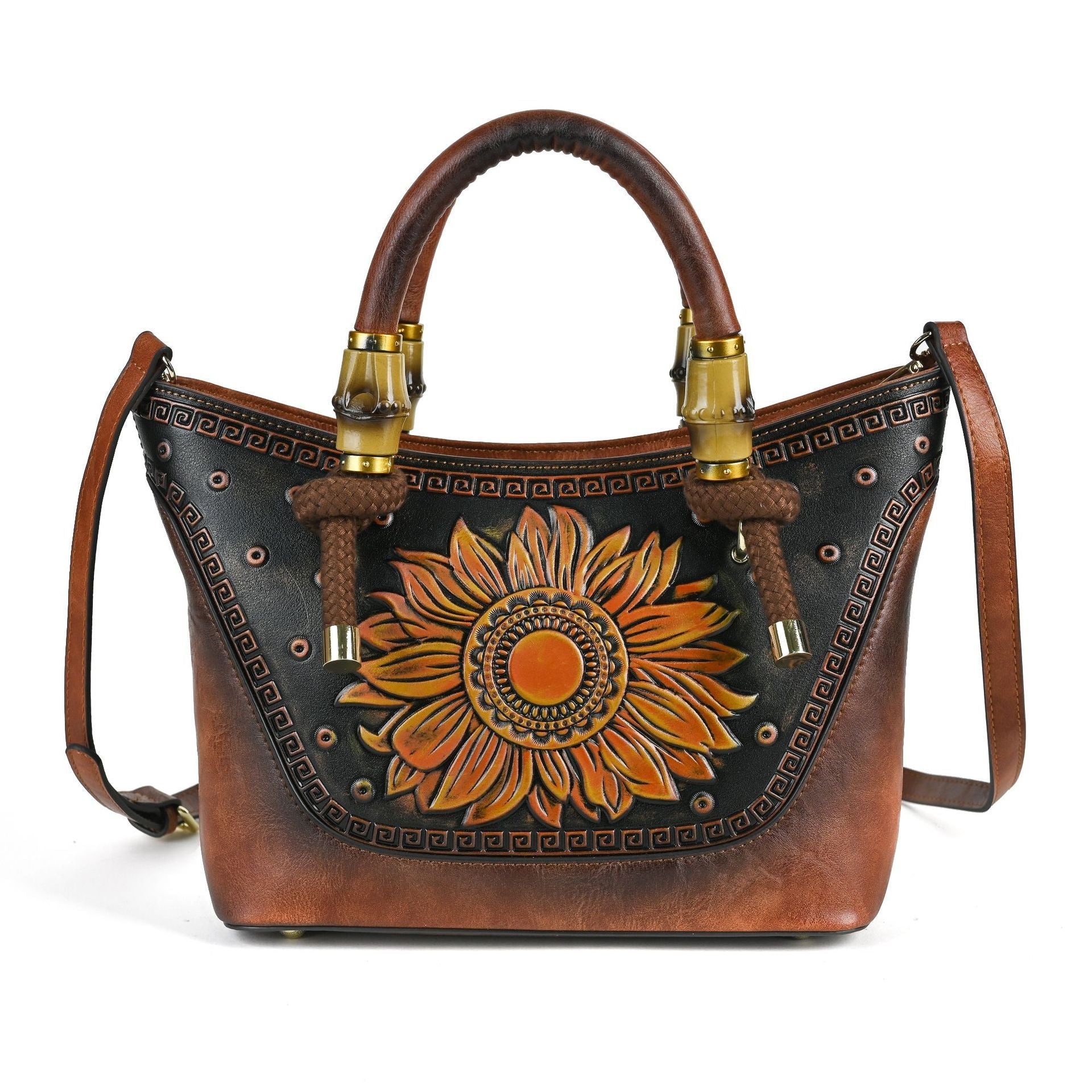 High-grade Elegant Middle-aged One-shoulder Versatile Crossbody Bag