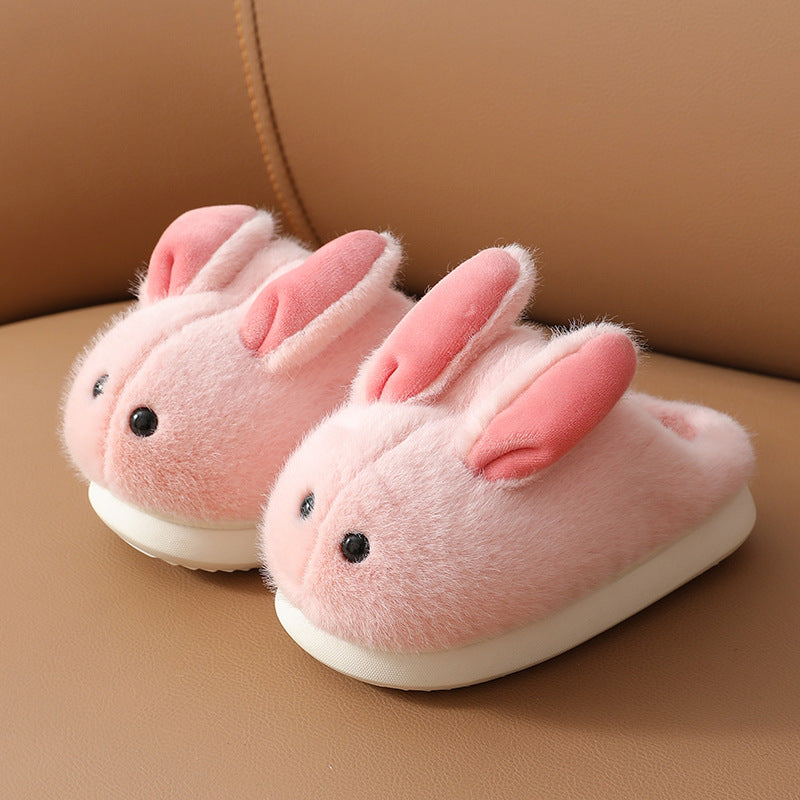 Children's Cute Cartoon Cotton Slippers (Available)