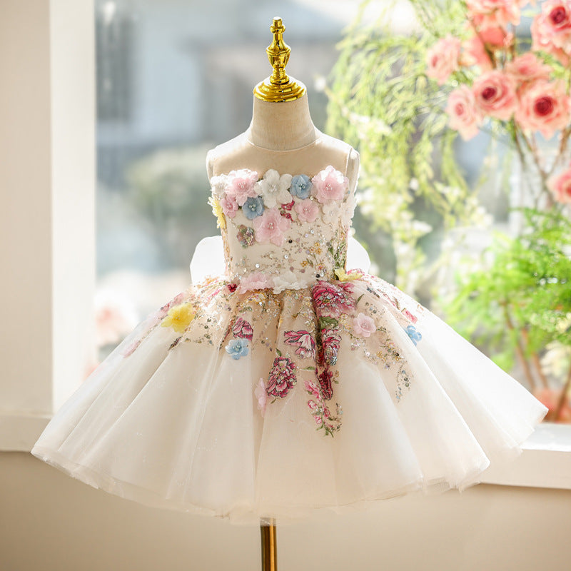 Girl's Dress Mori Style Little Host Children's Catwalk Costume