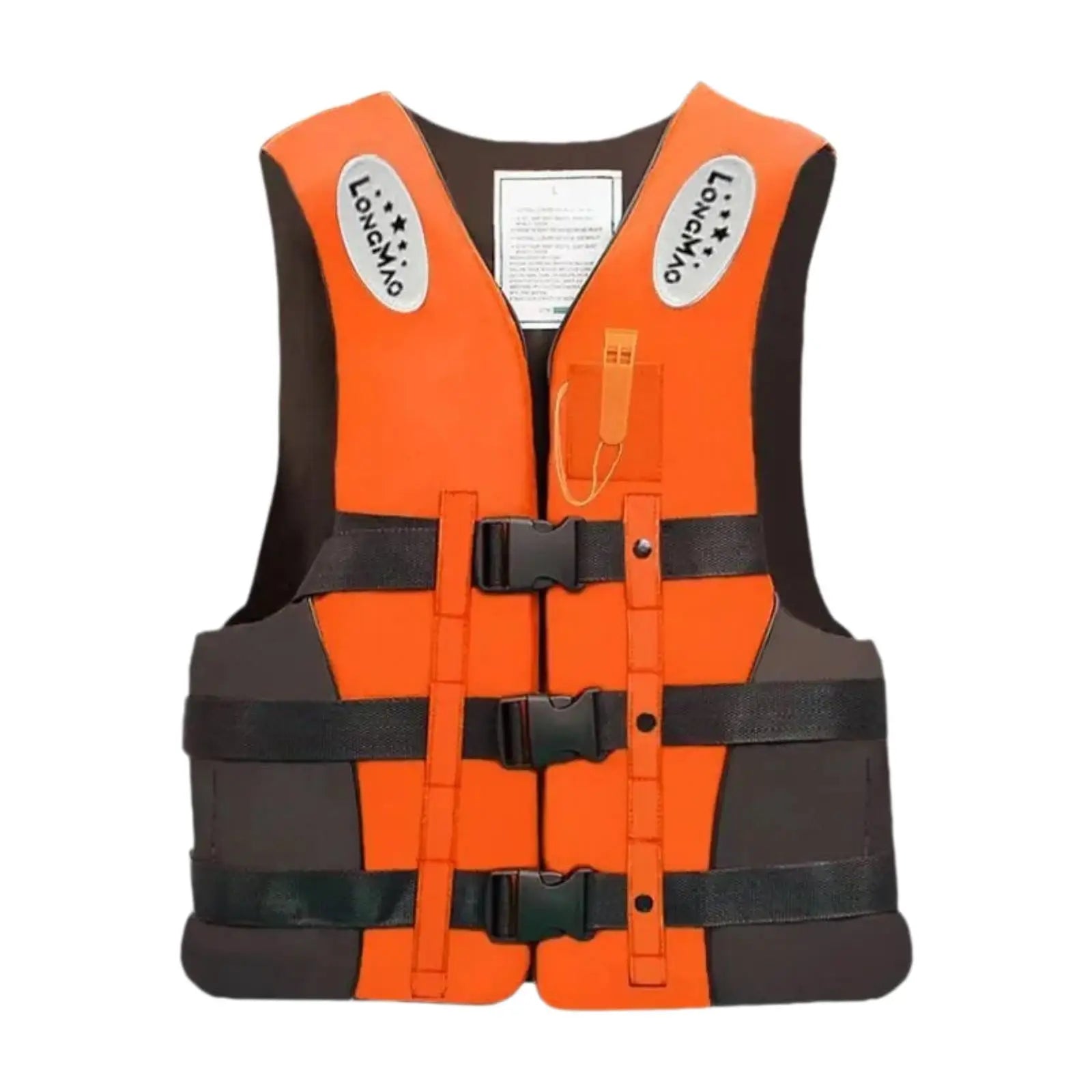 Oxford Life jacket for Adults Sturdy Kayaking Jacket General Purpose Buoyancy Jacket Flotation Device for Rafting Water Sports