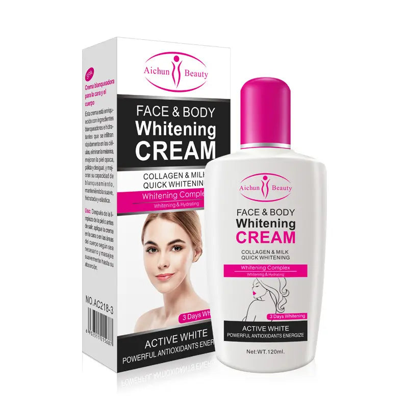 Milk Face Body Whitening Cream Bangladesh natural glow skincare cream
