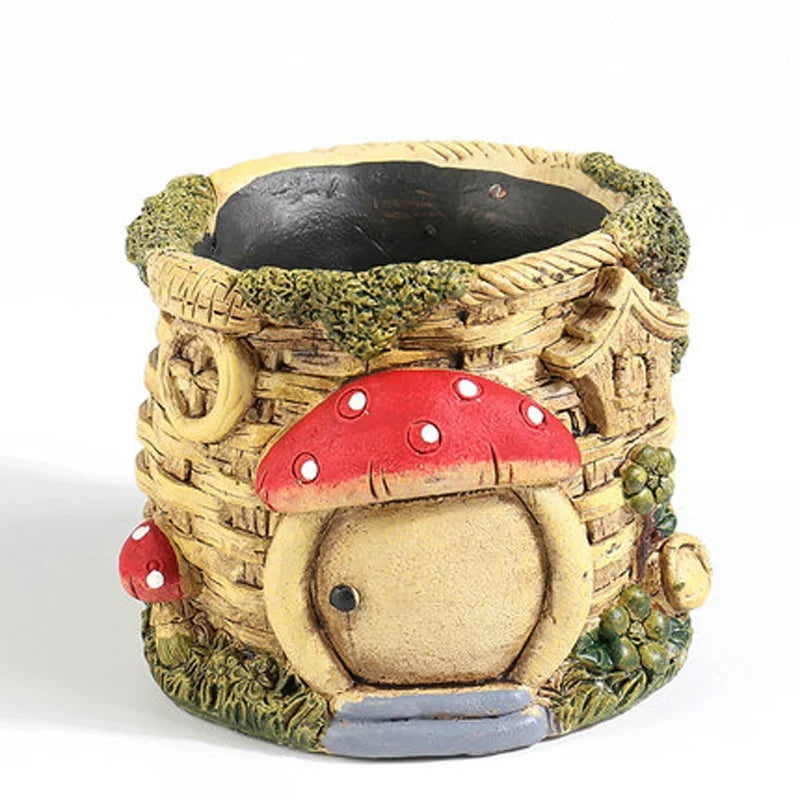 Succulent Plants Flower Pot, Creative Flowerpot, Hollow Shape, Floral Flower Pot, Crafts, Desktop Ornaments, Planter Decor
