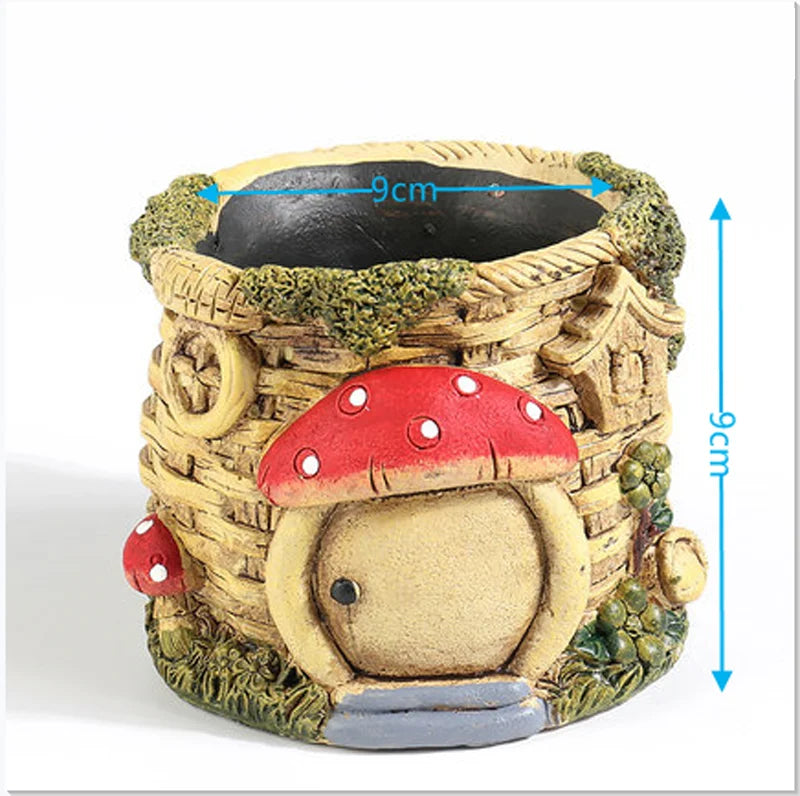 Succulent Plants Flower Pot, Creative Flowerpot, Hollow Shape, Floral Flower Pot, Crafts, Desktop Ornaments, Planter Decor