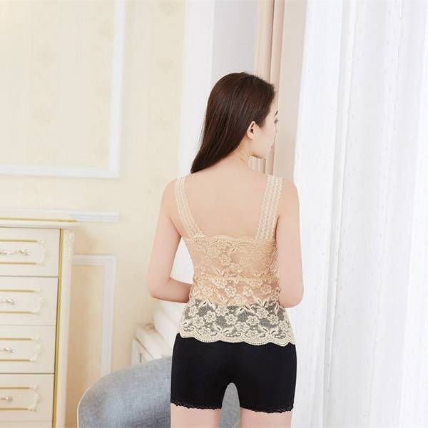 Beautiful Back Wrap Chest Belt Chest Pad Base Anti-running Light Women's Suit Camisole Underwear (Available)