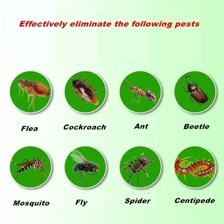 6pcs Insect Control Magical Smog For All Kids Of Insects