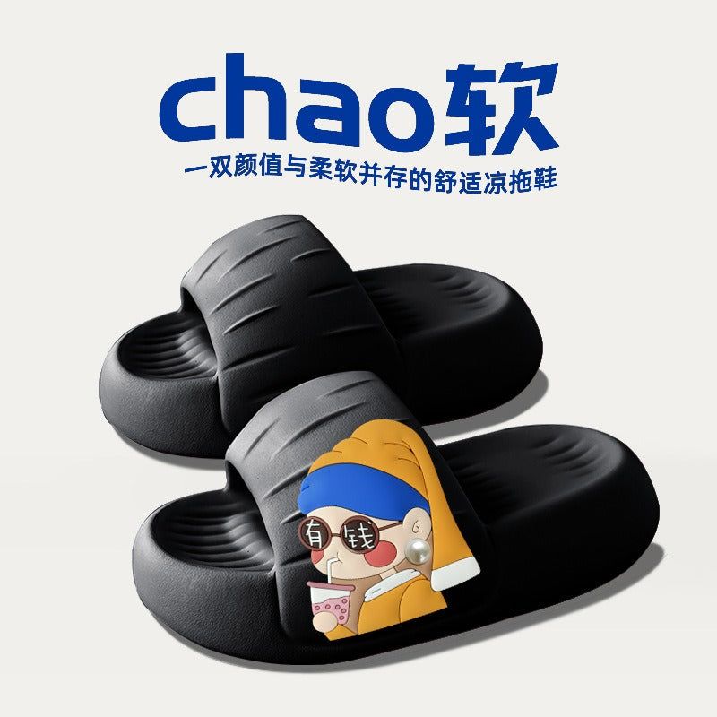 Cute slippers for women in summer for outdoor and indoor use (Available)