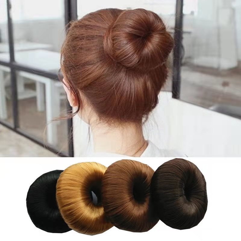 Hair bun donut ring Bangladesh Korean bun maker hair styling tool for easy bun hairstyle