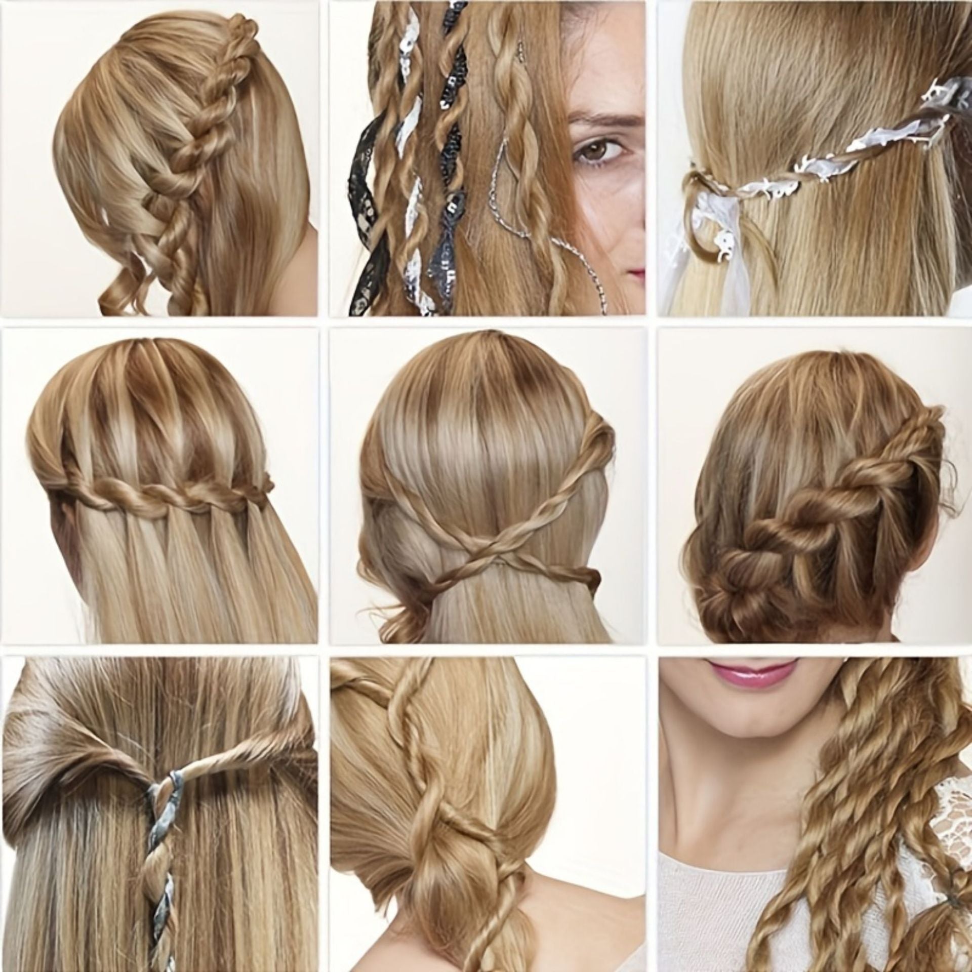 Automatic hair braiding machine Bangladesh hair styling tool for girls women easy braid maker device