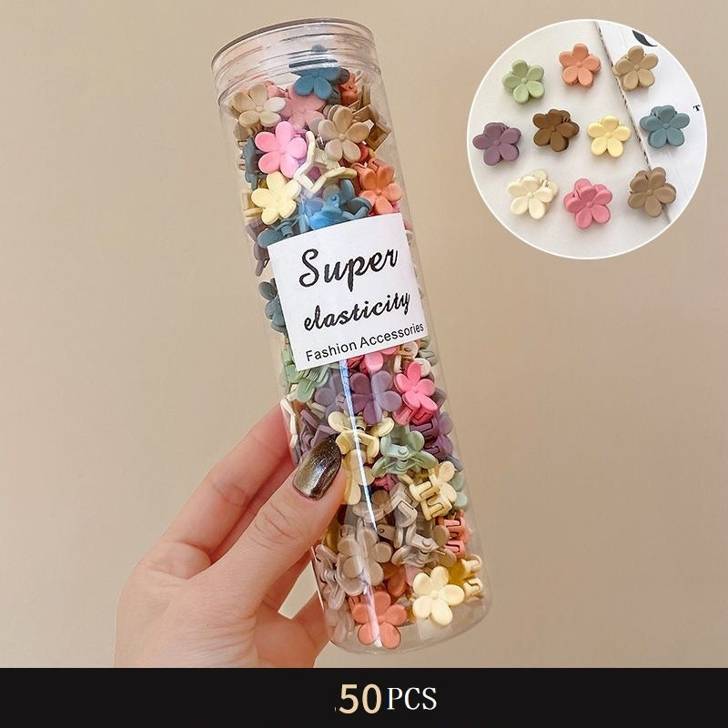 Colorful candy small clip mini small princess head hair clip summer forehead bangs side clip hair accessories (Available)