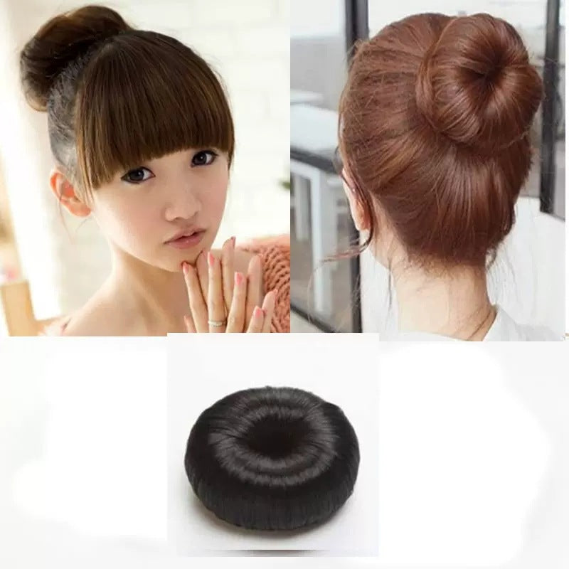 Hair bun donut ring Bangladesh Korean bun maker hair styling tool for easy bun hairstyle