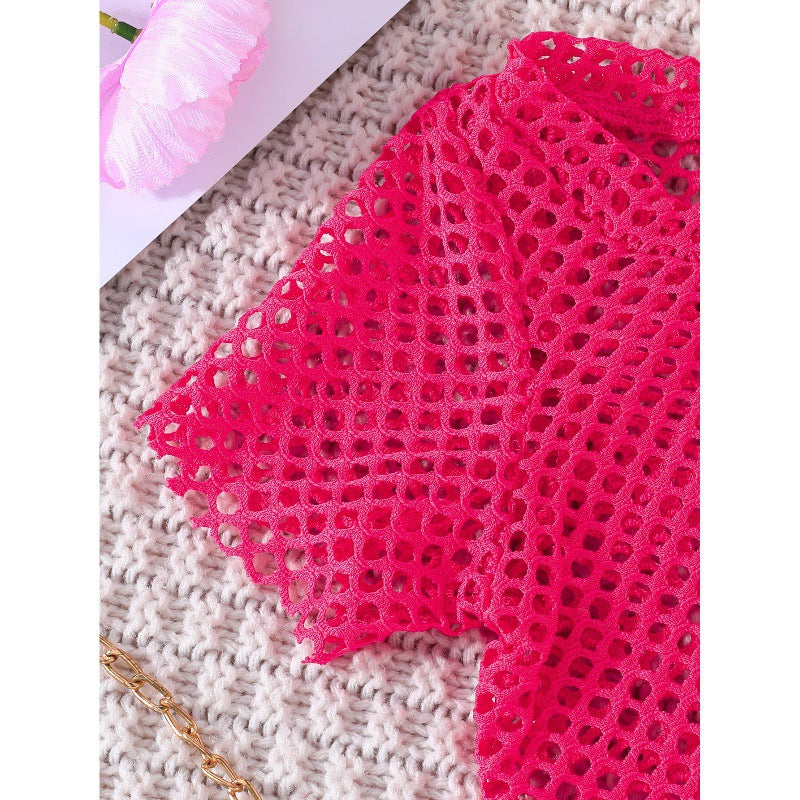 Printed suspender skirt fashionable and versatile summer children (Available)