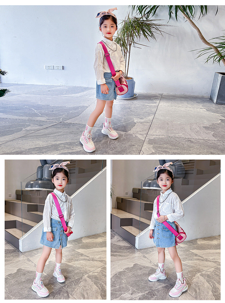 Spring new sports shoes for boys and girls fashionable (Available)