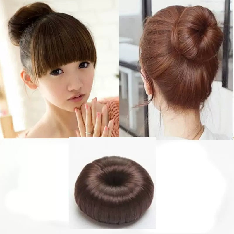 Hair bun donut ring Bangladesh Korean bun maker hair styling tool for easy bun hairstyle