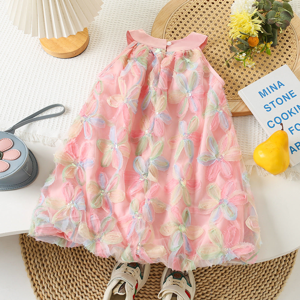 Baby girl bow princess dress (Available)