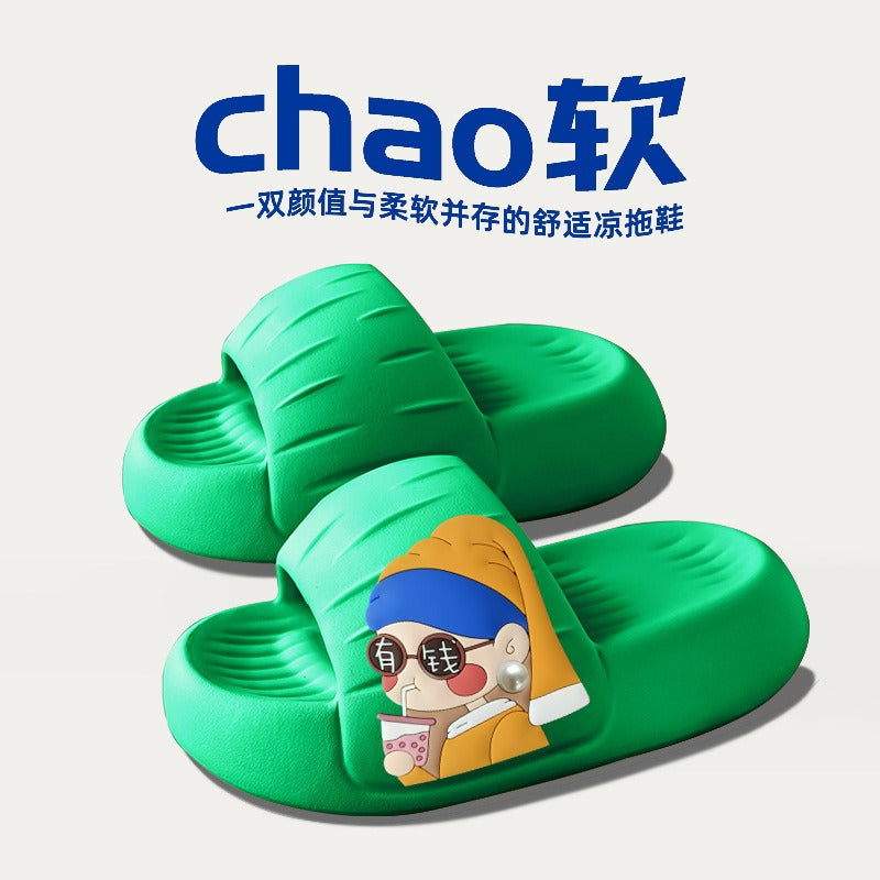 Cute slippers for women in summer for outdoor and indoor use (Available)