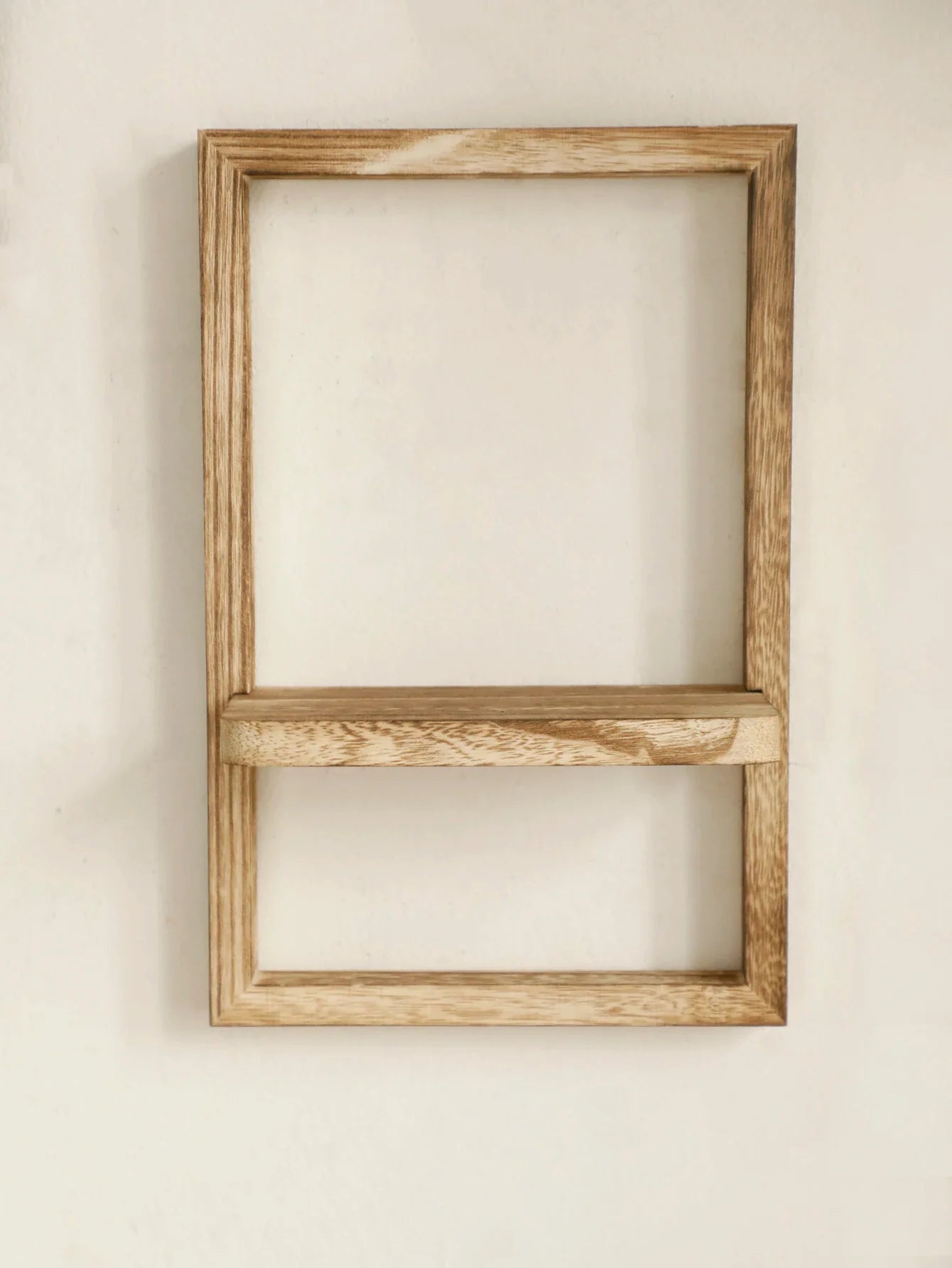 Wooden Display Shelf Floating Shelves Rustic Wood Shelves Wall Storage for Kitchen Bedroom Over Toilet Small Wall Mounted Gifts