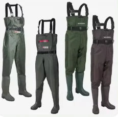 Fishing Wader Pants Overalls With Boots Set Adult Men Women Chest-Lenght Hunting Rice Transplanting Waterproof Trousers Suit