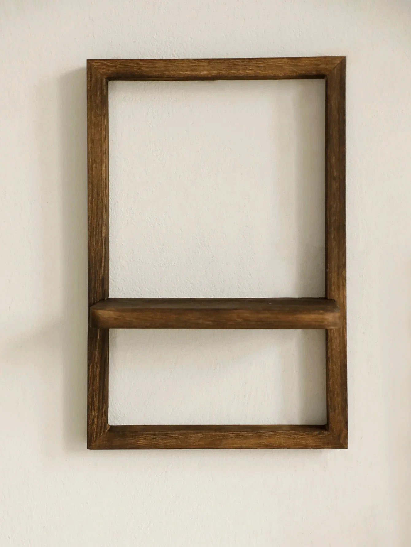 Wooden Display Shelf Floating Shelves Rustic Wood Shelves Wall Storage for Kitchen Bedroom Over Toilet Small Wall Mounted Gifts