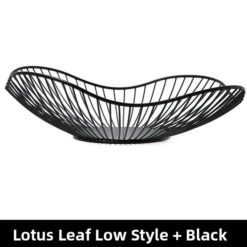Modern mat Fruit Tray Luxury Light Home Living Room Candy Basket Tea Table Snas Metal Material Nordic Sle