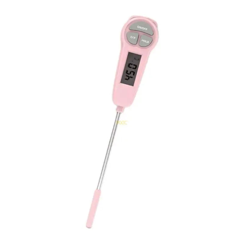 High Sensibility BBQ Thermometer LCD Readout Kitchen Liquid Thermometer