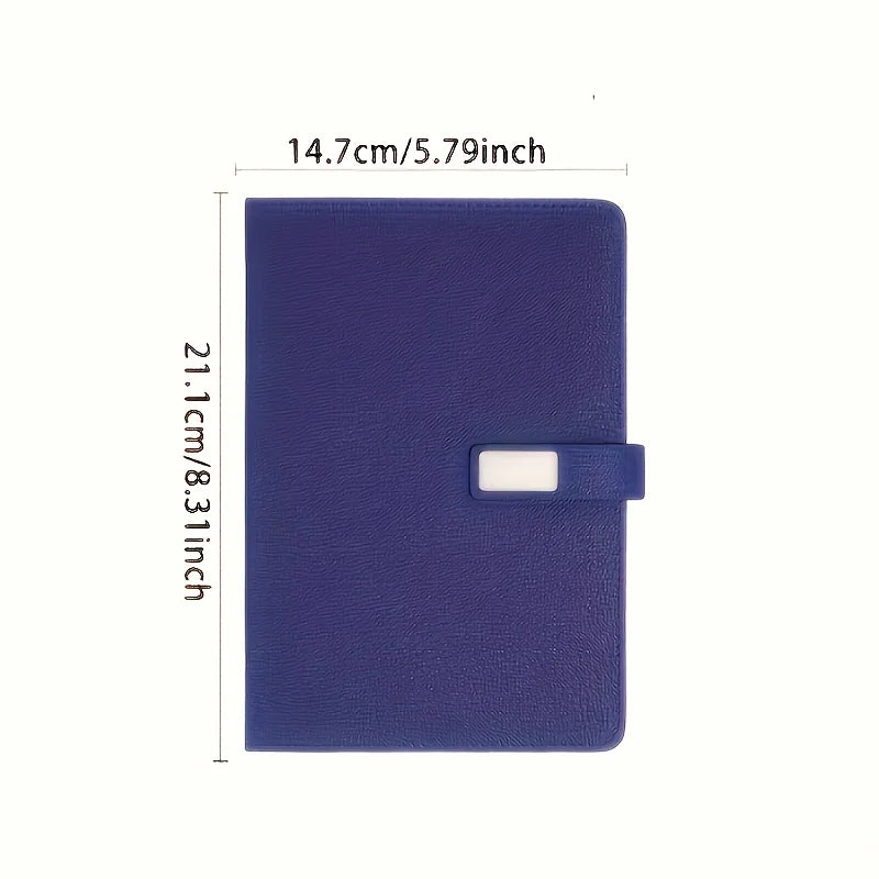 Engraved Name A5 Notebook Set, Magnetic Closure, 200 Pages, Pen & Pencil - Ideal for Business Graduation Teacher Office Gifts