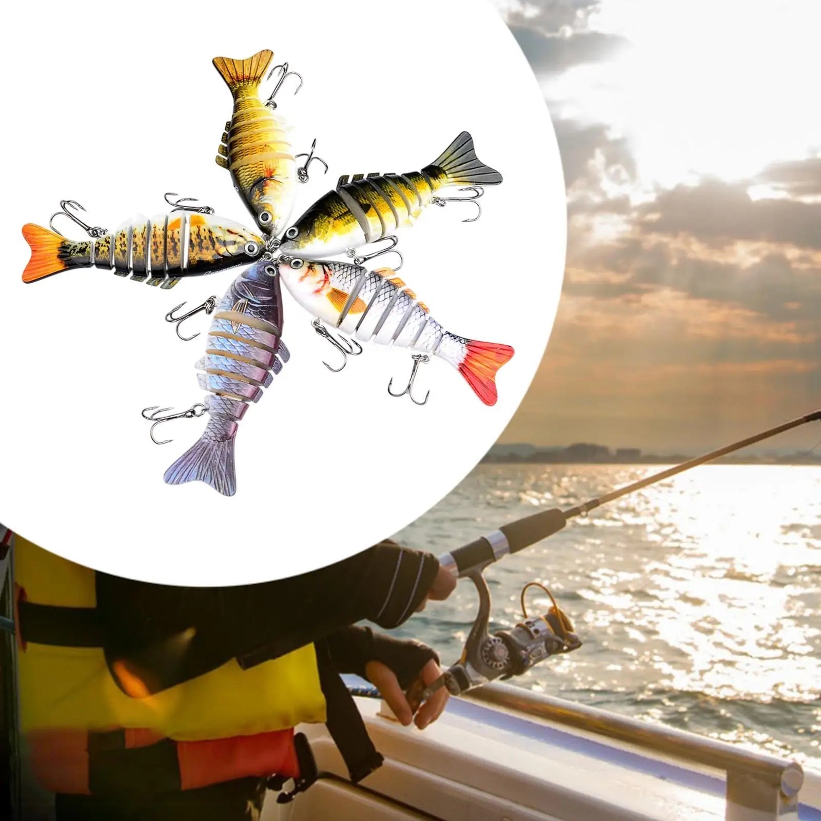 Fishing Lures Accessories Saltwater Freshwater Beginners Swimming Lures
