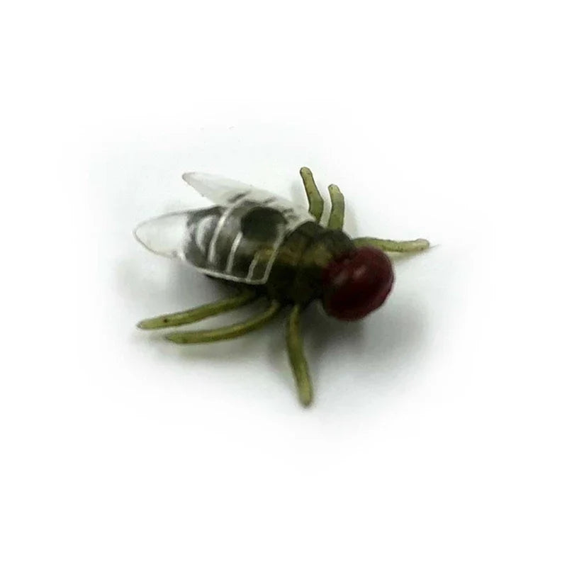 Funny Animal Models Fake Flies Plastic Simulated Insect Bugs Scary Disgusting Joke Toys Halloween Party Prank Favors