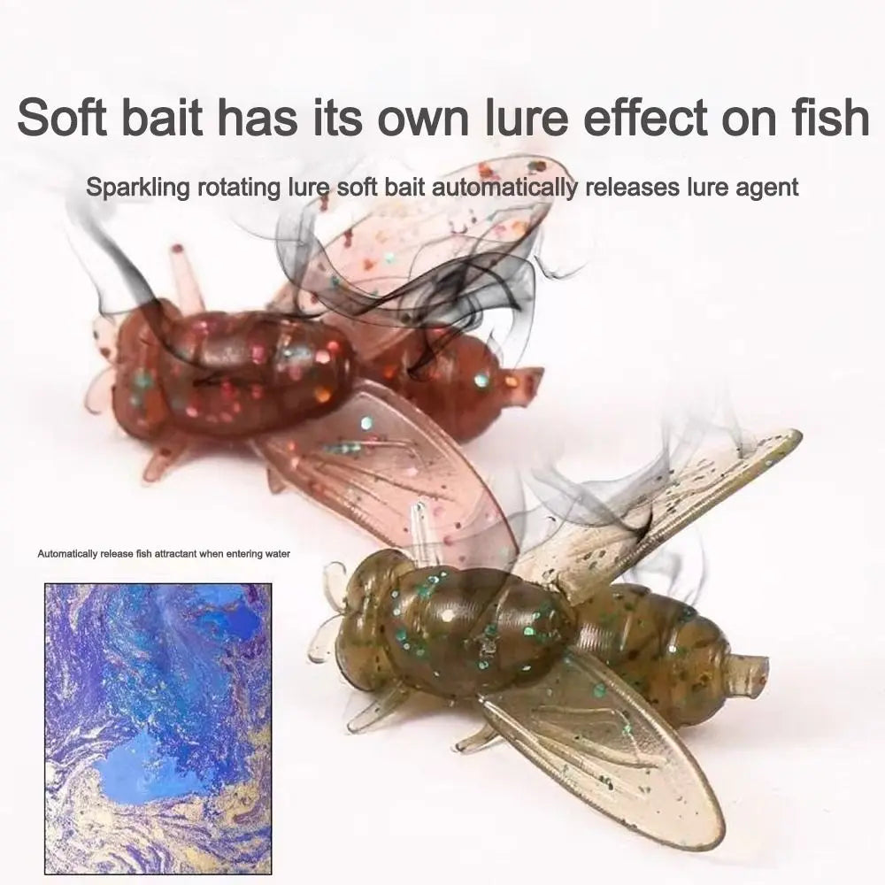 Anti-Rust Artificial Fly Fishing Lure Set Angling Gear Durable Fishing Spinner Baits Fishing Lure Metal Propeller Fishing Bait