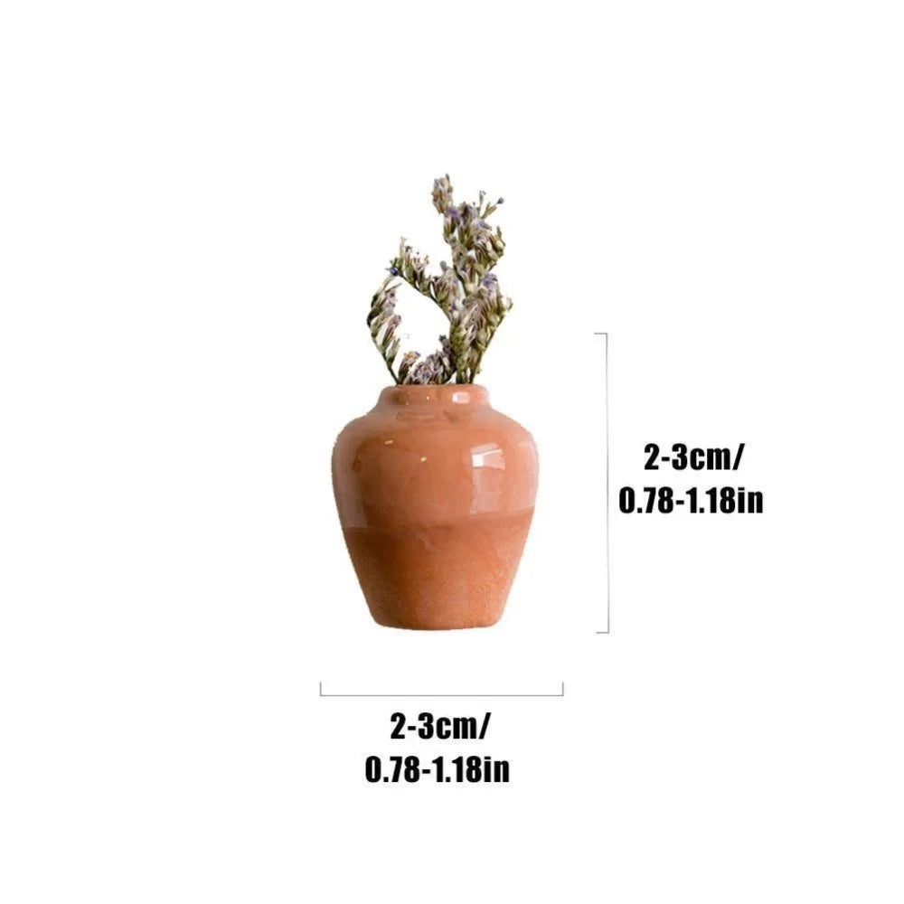 Simulation Mini Vase Fridge Magnets Whiteboard Decoration Durable Vase Magnets for Fridge Home Decor Creative