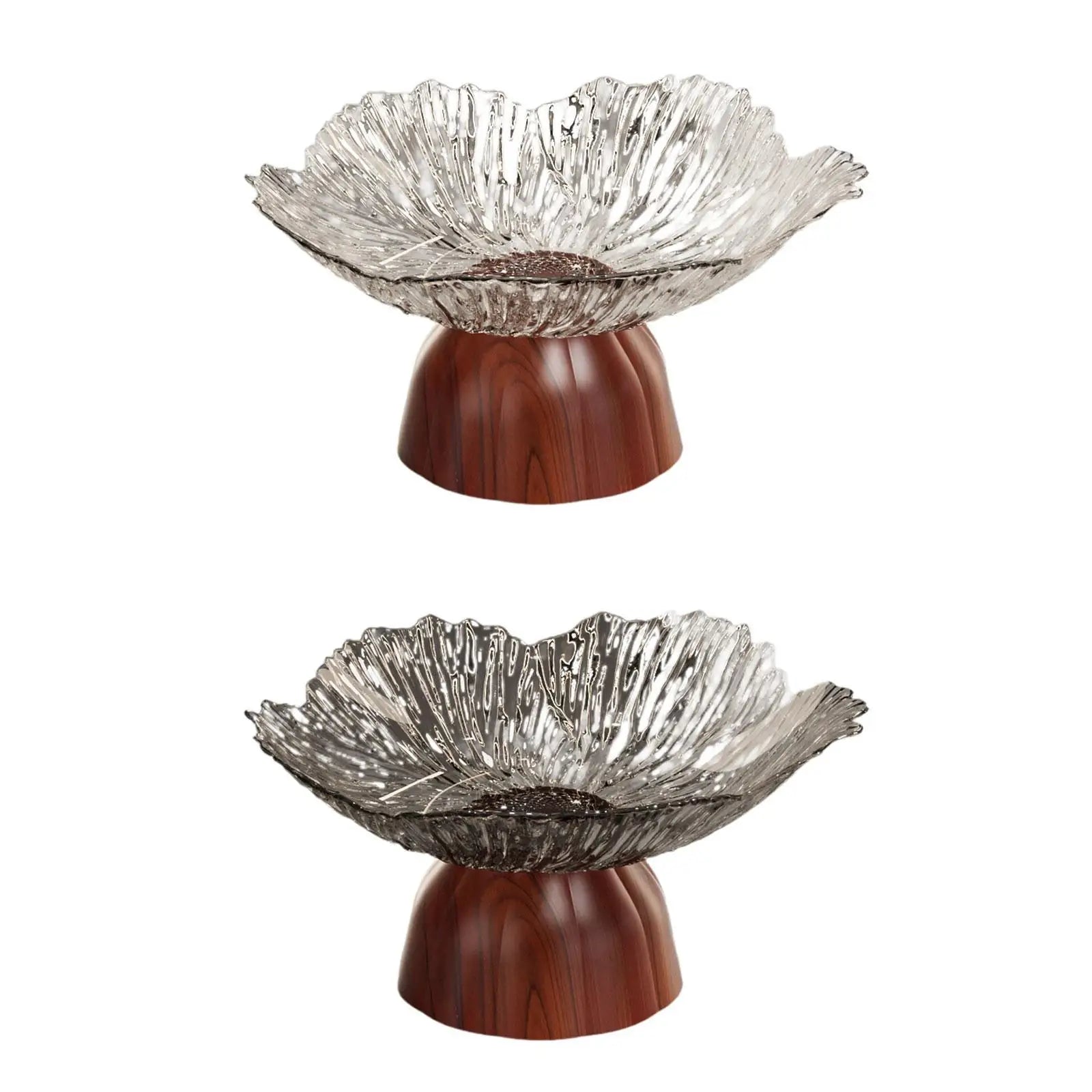 Pedestal Fruit Bowl Snack Holder for Kitchen Counter Living Room Wedding