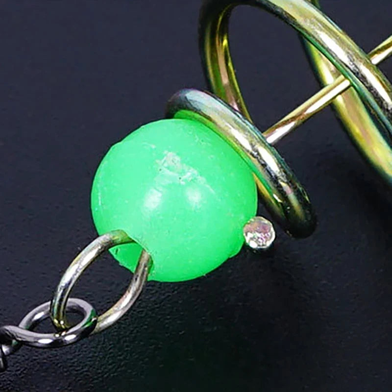 Bully Bundle Hookless Fishing Set Simple Small Fish Net Explosive Hook Spring Bait Cage Fishing Net Sticky