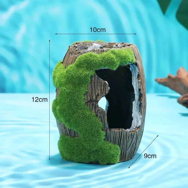 Aquarium  Decoration Fish  Shelter Fish Tank Resin  Ornaments Fish And  Hiding Cave Aquarium Landscaping