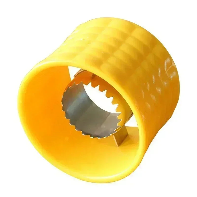 Stainless Steel Corn Thresher Manual Rotary Plastic Corn Plow Creative Corn Husking Separator Gadgets New Kitchen Making Tools