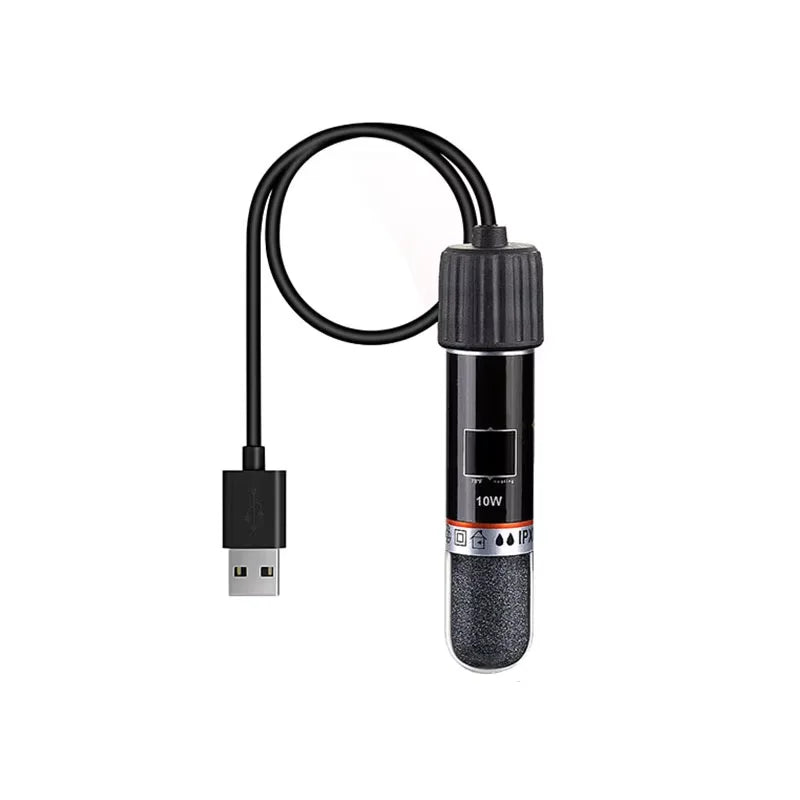 USB Mini Aquarium Heater Suitable for Small Fish Tanks Constant Temperature Aquarium Heater Immersion-Type Constant Temperature