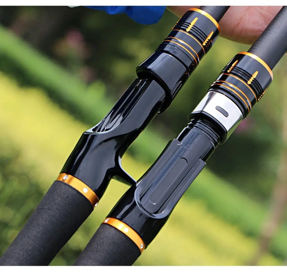 Fishing Gear 1.6m 1.8m 2.1m Surf Fishing Rod Spinning/Casting Rotating Casting Rod Universal Carbon Fiber Rod Sport Fishing